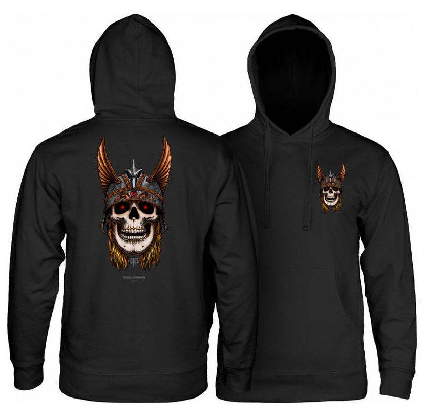 Sweatshirt Hoodie Powell Peralta Andy Anderson Skull - Black