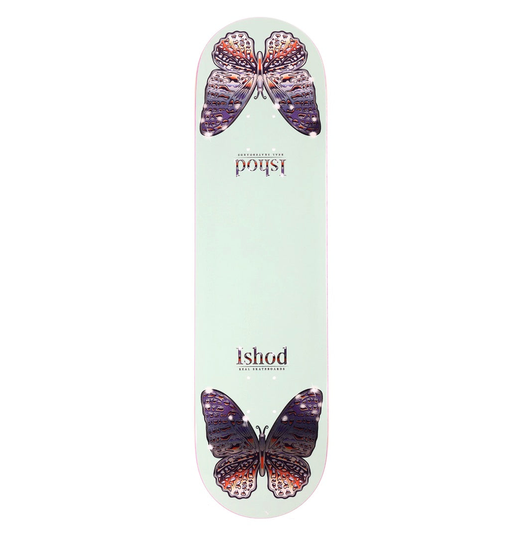 Real Ishod Mariposa Chrome Twin Skateboard Deck 8.5"