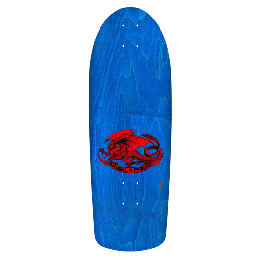 Powell Peralta OG Ripper Checker Blue Veneer Skateboard Deck 10"