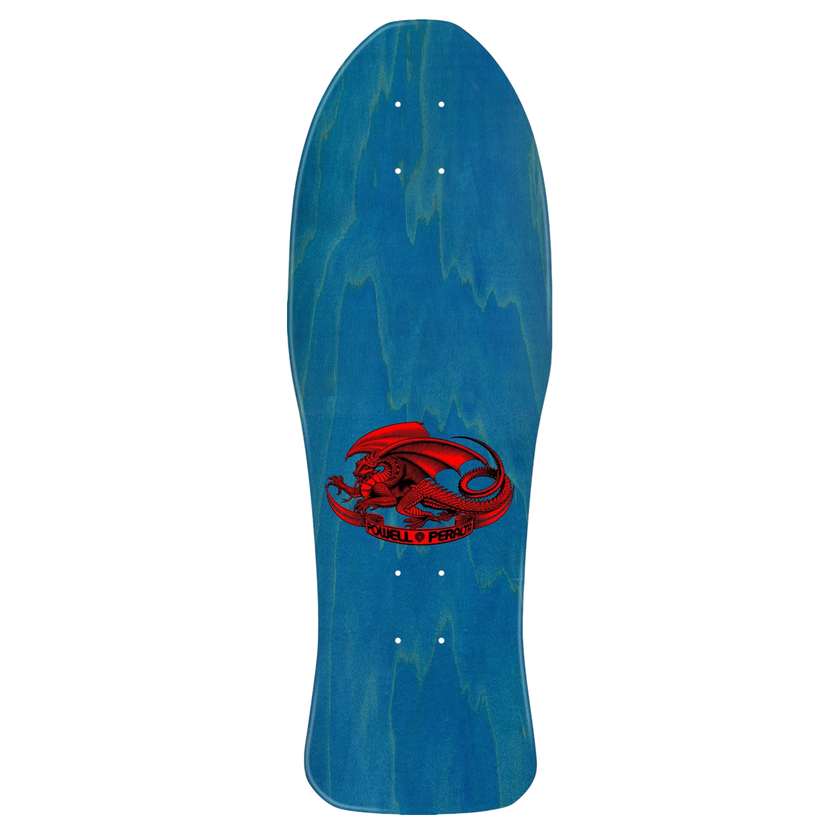 Powell Peralta Steve Caballero Chinese Dragon Aqua Foil Skateboard Deck 10"