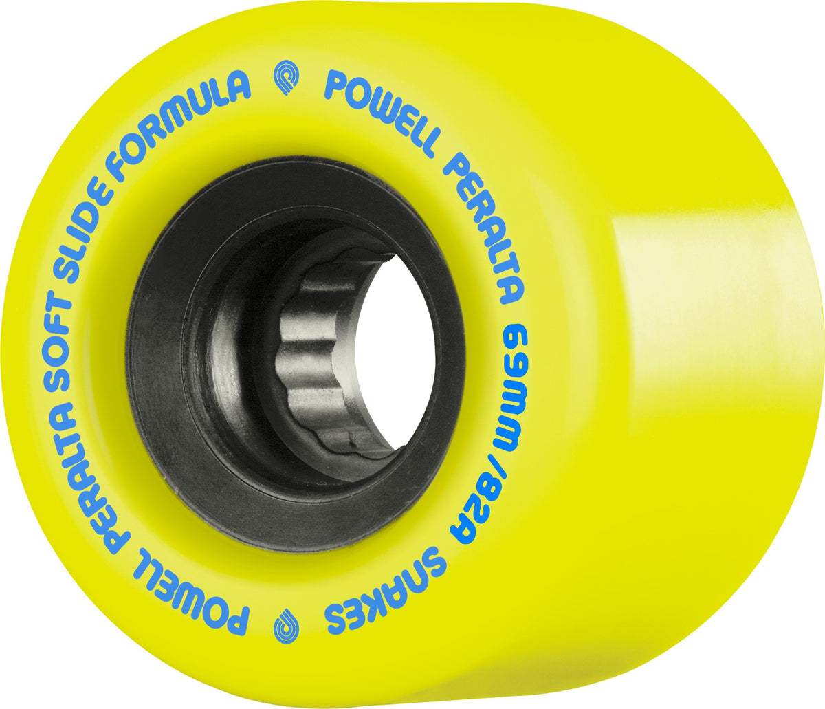 Rodas Powell Peralta Snakes 02 (SSF) Soft Slide Formula Yellow - 69mm 82A