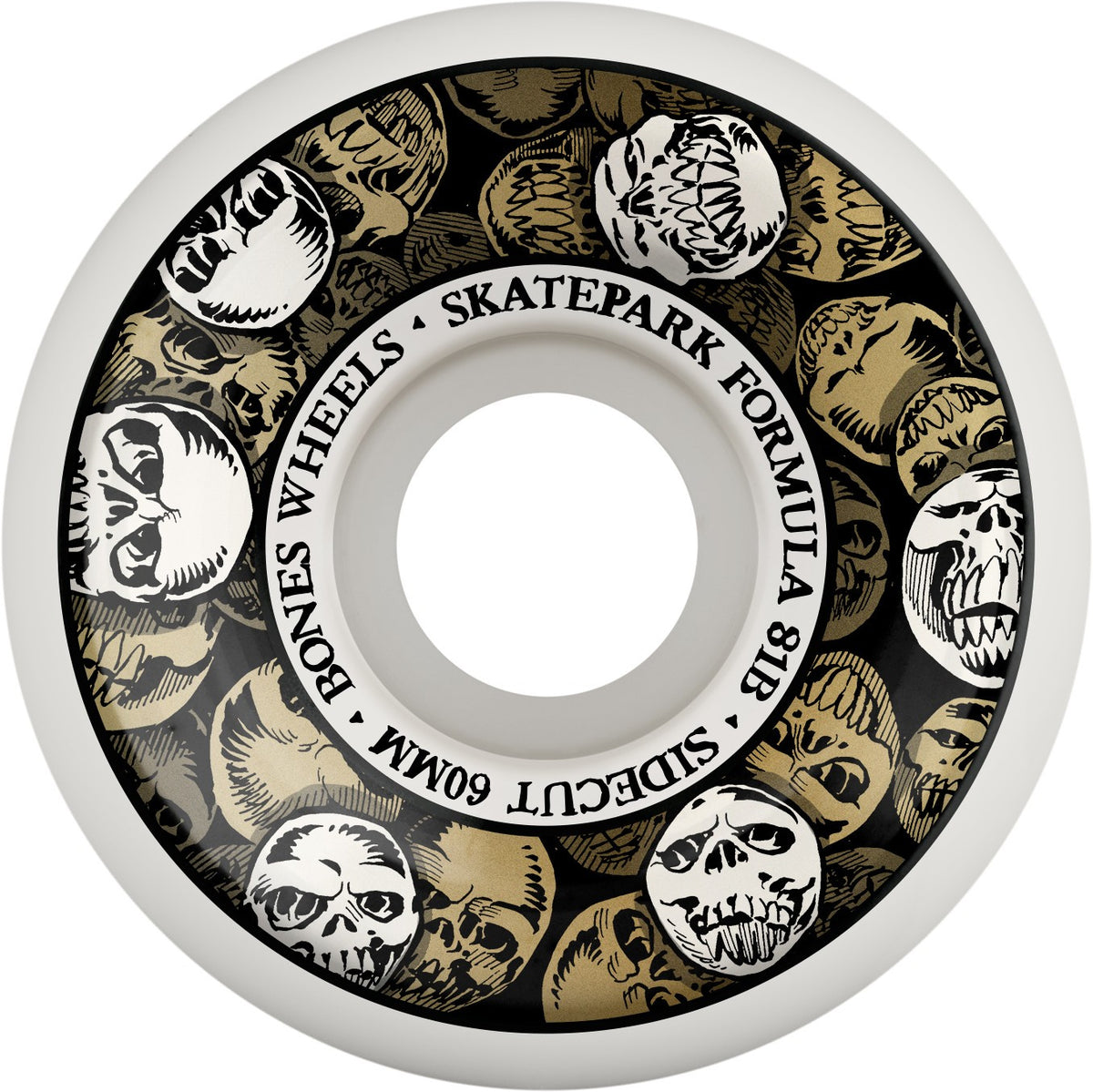 Bones Skatepark Formula™ (SPF) Sidecut Wheels - 60mm 101A