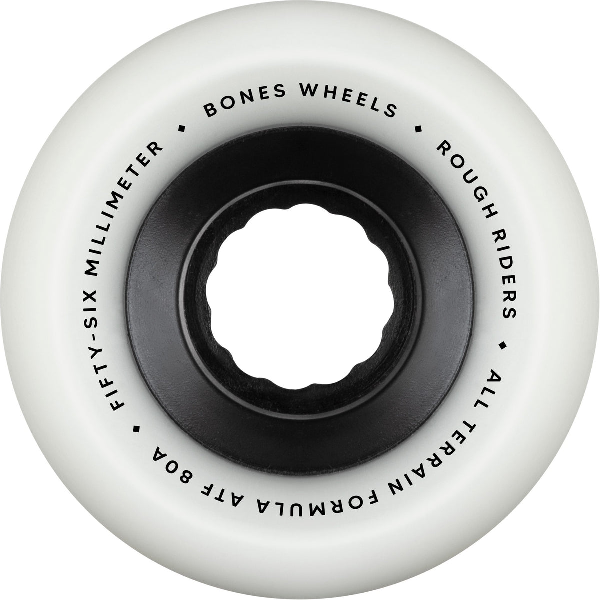 Rodas Bones Rough Rider All Terrain Formula™ (ATF) White - 56mm 80A