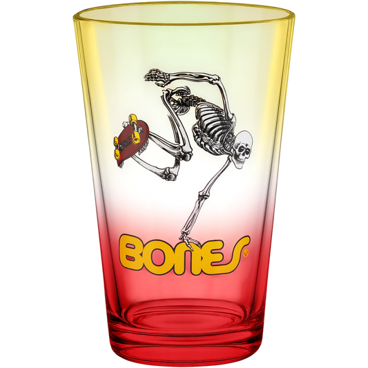 Powell Peralta Skateboard Skeleton Copo Yellow/Red Fade