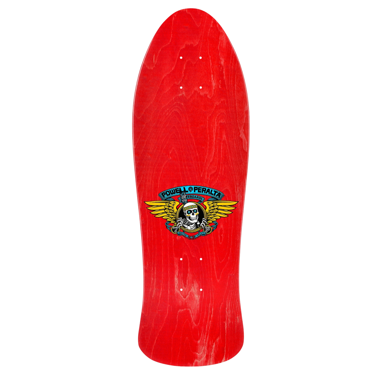 Powell Peralta Steve Saiz Totem Red Veneer Skateboard Deck 10"