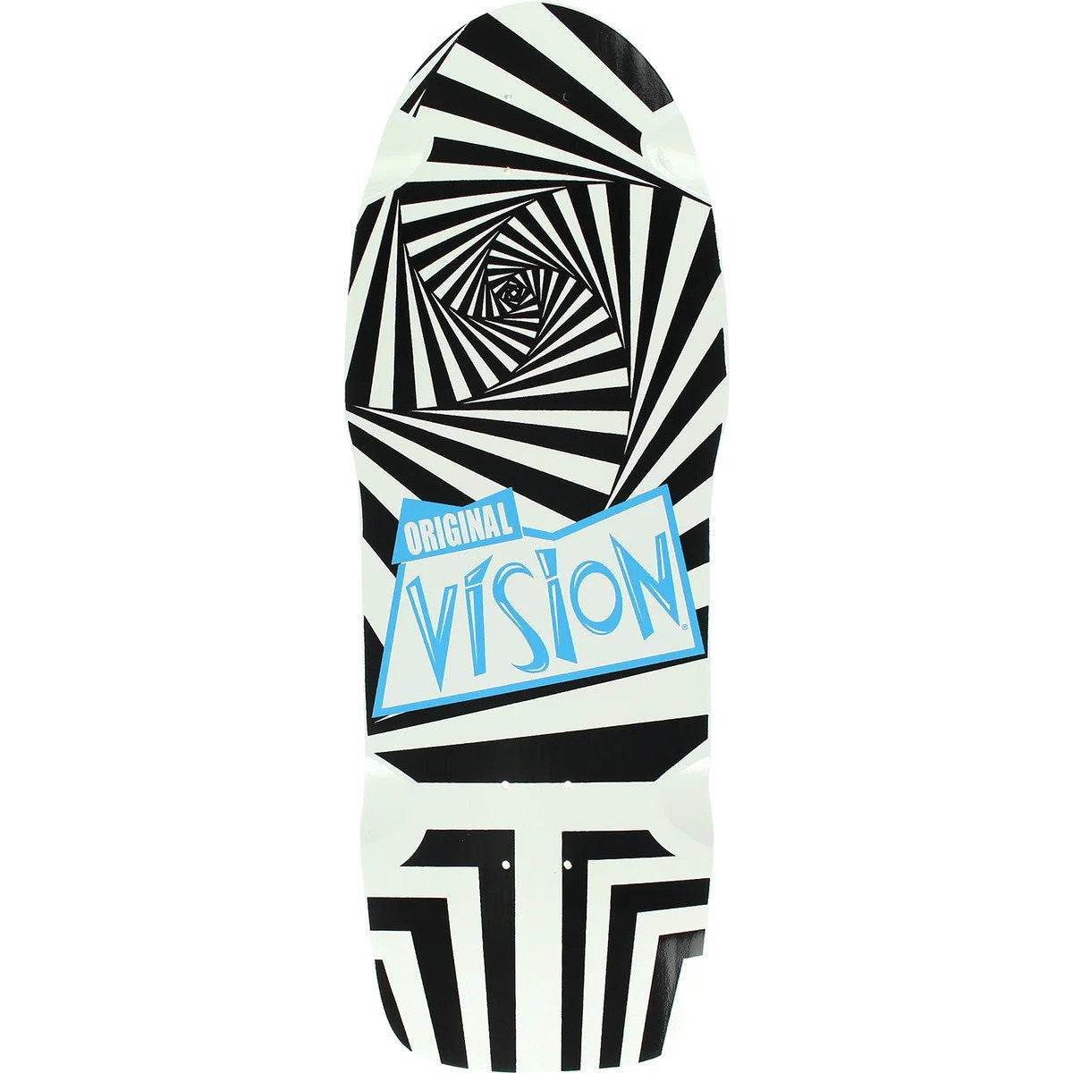 Vision Original White Black Old School Skateboard Deck 10"