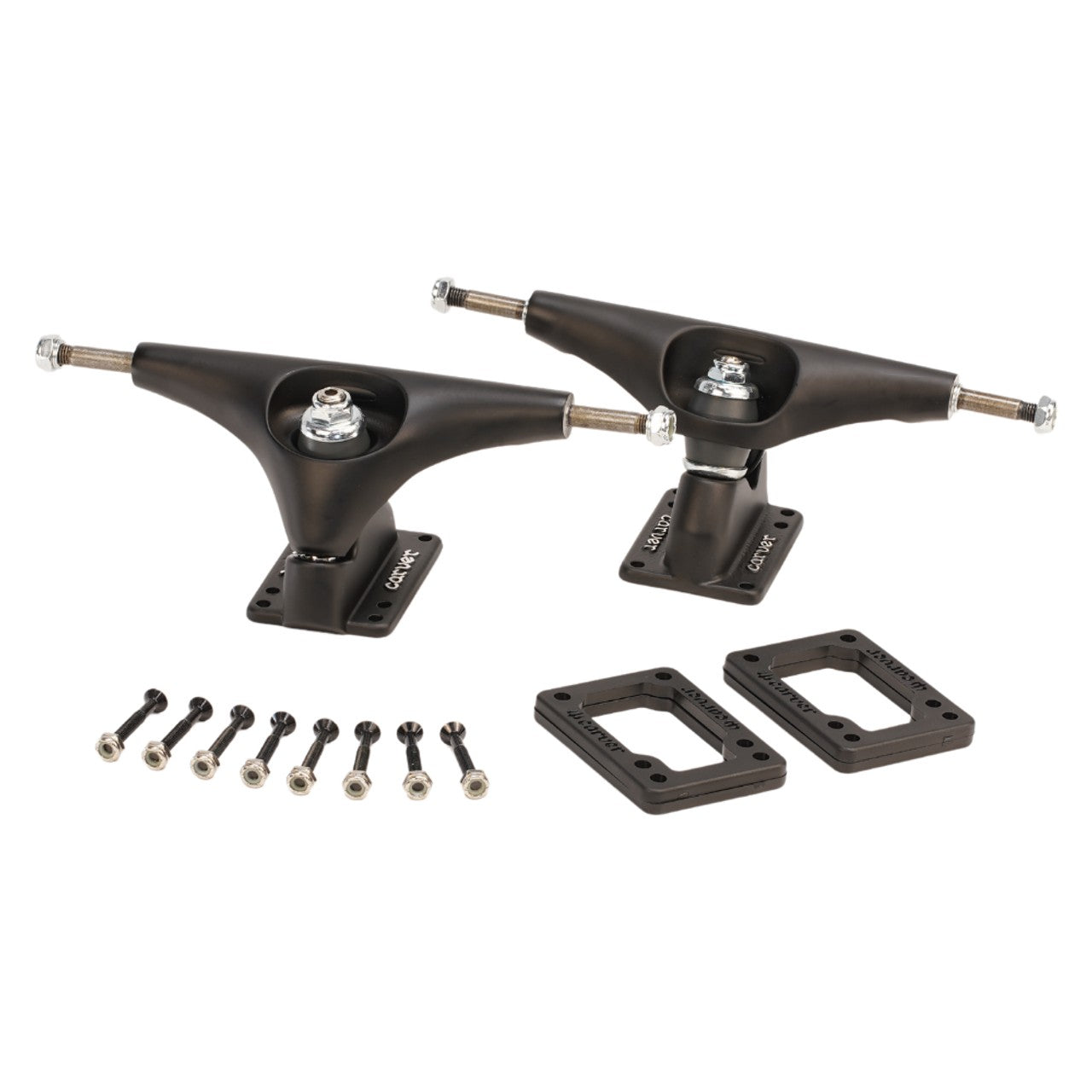 Carver CX Hollow Coal Satin Surfskate Truck Set 6.5"