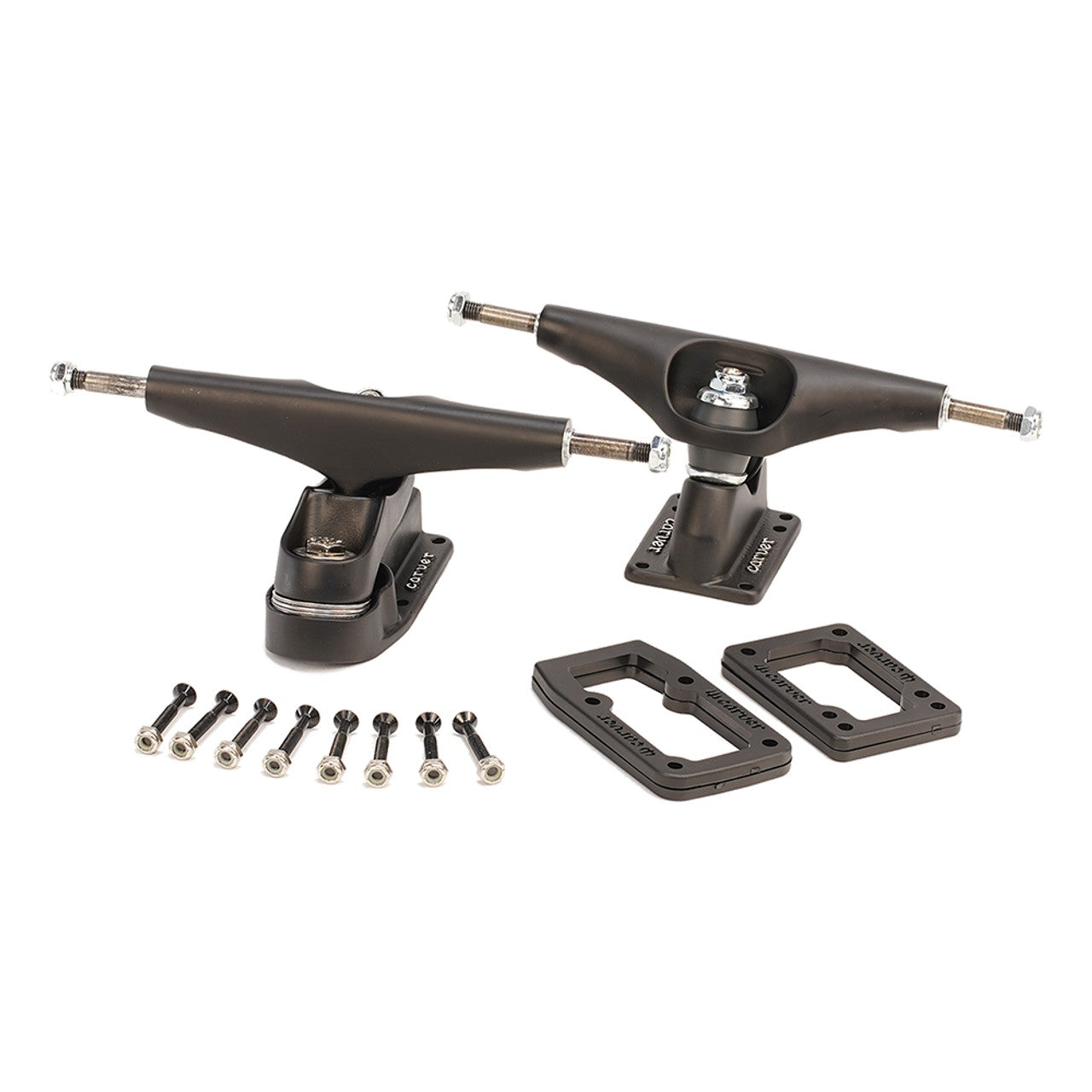 Carver C7 Hollow 6.5" Surfskate Truck Set - Coal Satin