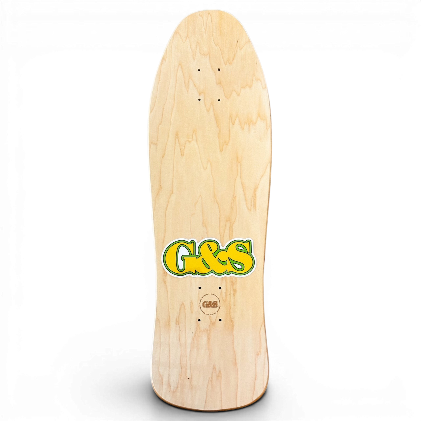 Gordon and Smith 1989 Street Chomp 1 Green Skateboard Deck 10"