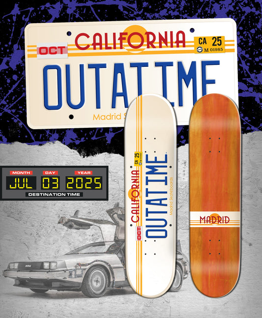 Madrid Outatime Skateboard Deck 8.0"