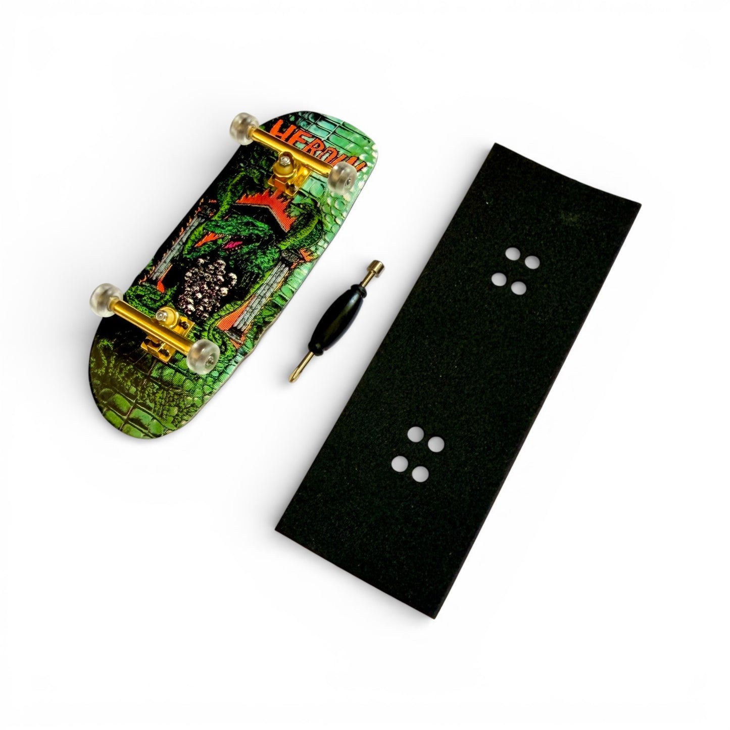 Custom Pro X Heroin Swampy Knock Off Fingerboard Complete