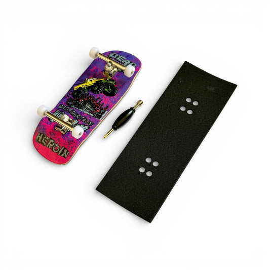 Custom Pro X Heroin Dead Dave Knock Off Fingerboard Complete