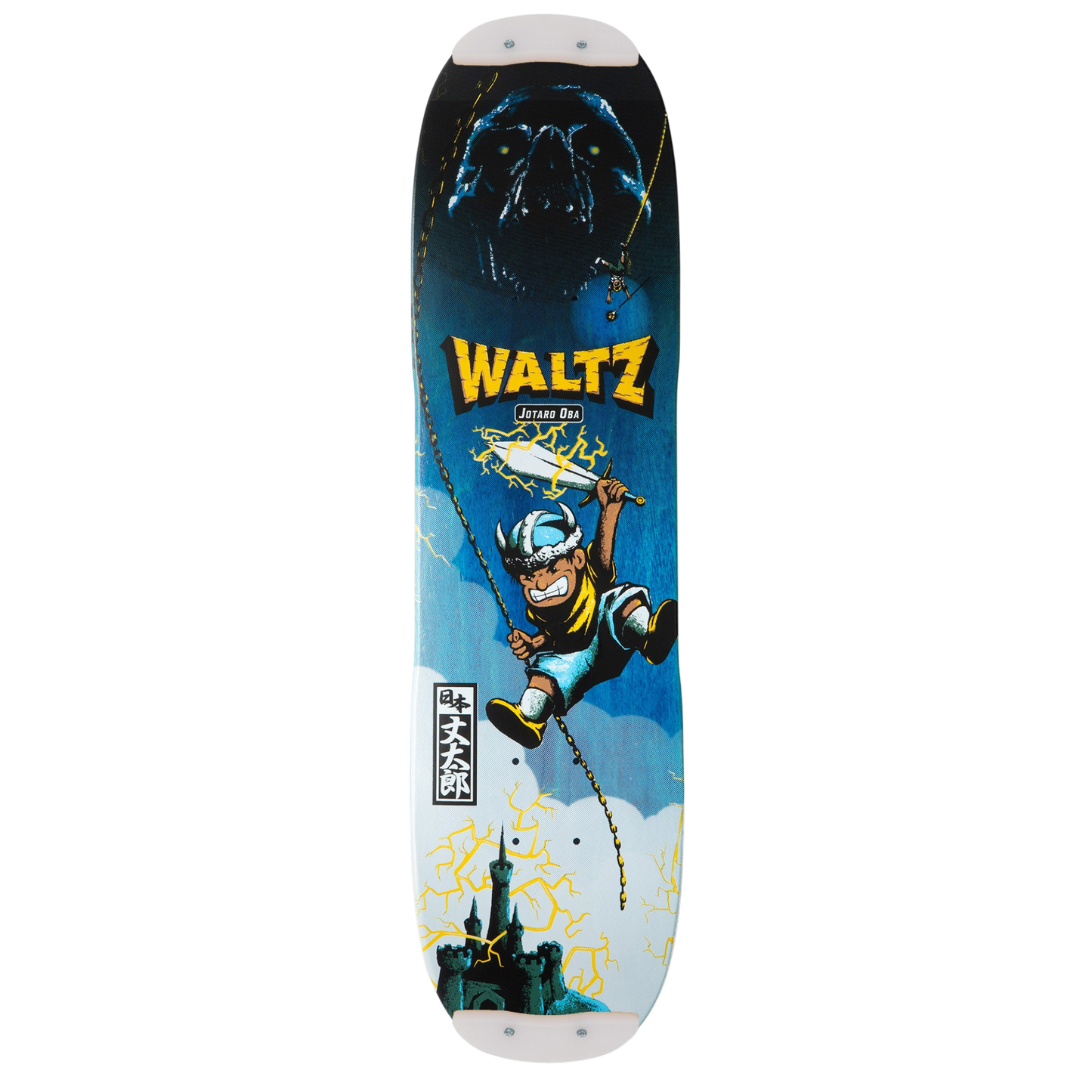 Waltz Jotaro Oba Freestyle Skateboard Deck 7.4"
