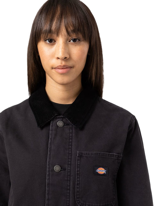 Casaco Dickies Duck Canvas Chore Lined Women Black