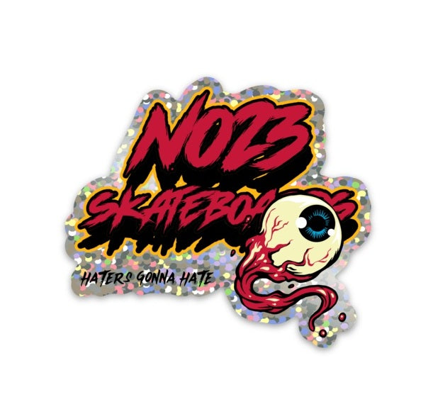 Autocolante NO23 "Haters Gonna Hate" Glitter