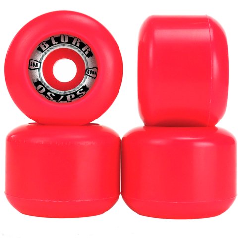 Vision Blurr Red Wheels 60MM 96A