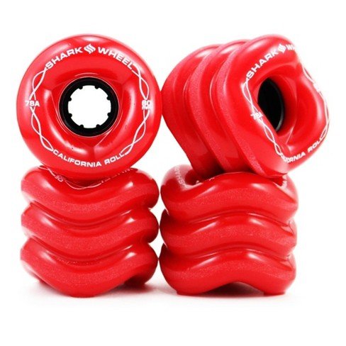 Shark Wheels California Roll Red 60mm 78A Wheels