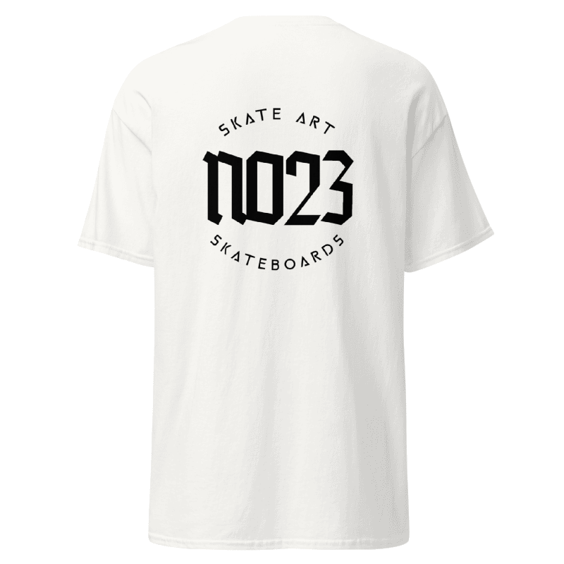 T-Shirt NO23 Logo Front/Back Branco