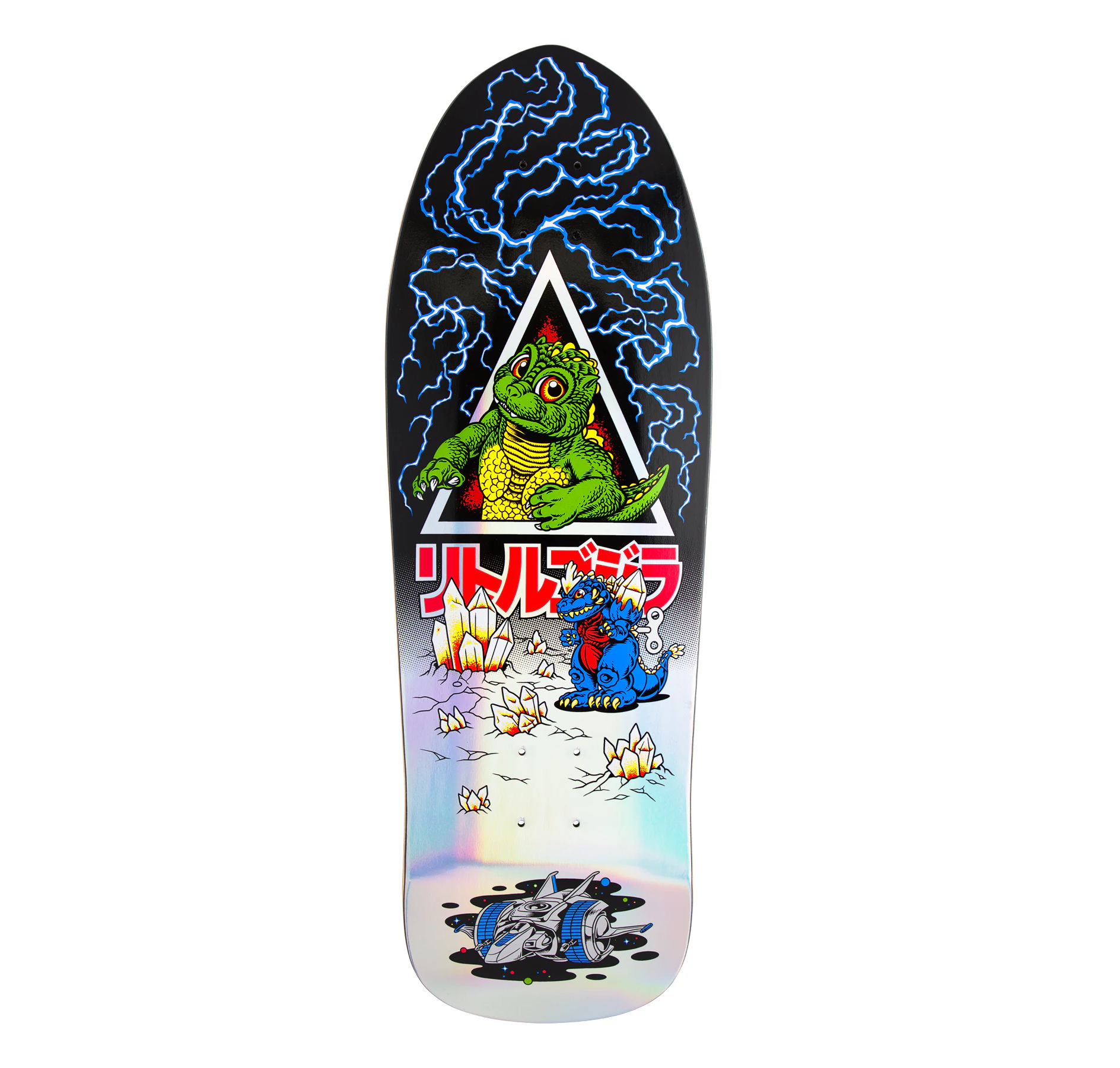 Santa Cruz Godzilla Jr. Natas Skateboard Deck 9.89