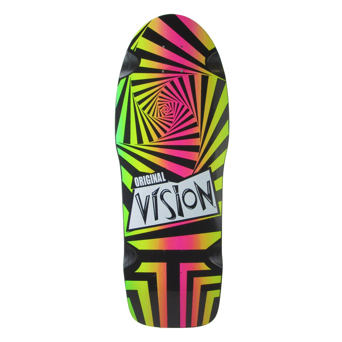Vision Original Black Rainbow Old School Skateboard Deck 10"