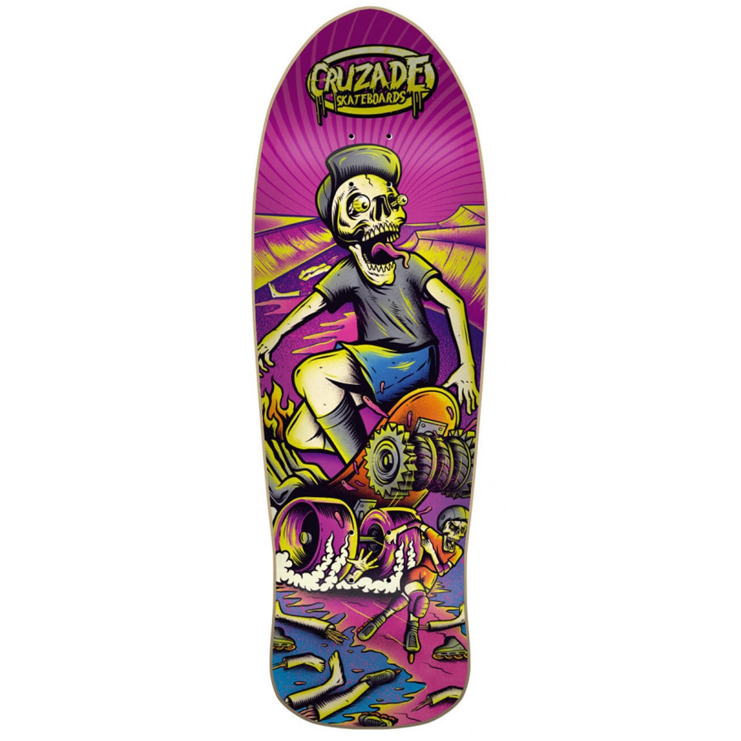 Cruzade Roller Chase Skateboard Deck 9.75"