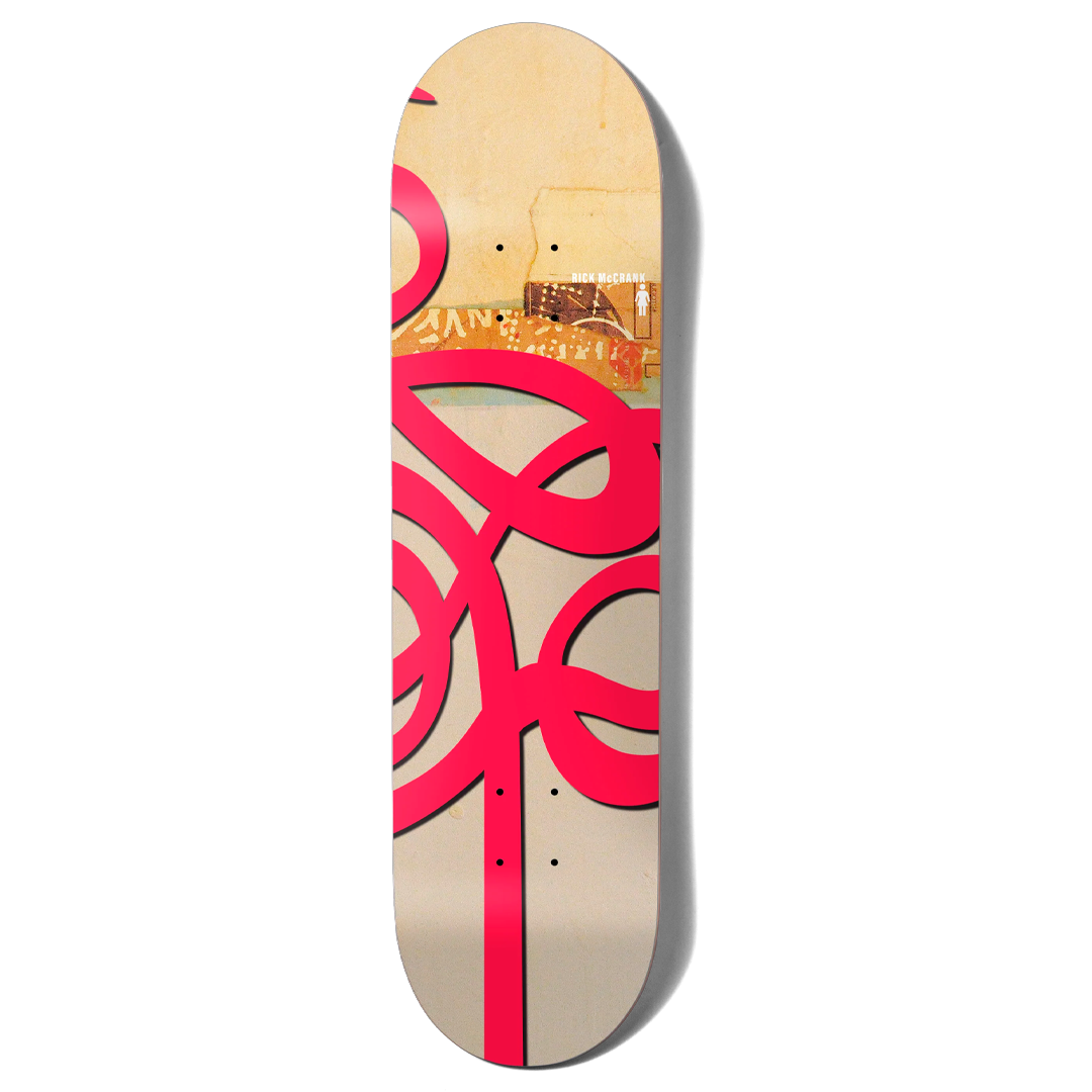Girl Rick Howard Andy Jenkins 30 Swirls Skateboard Deck 8.5"