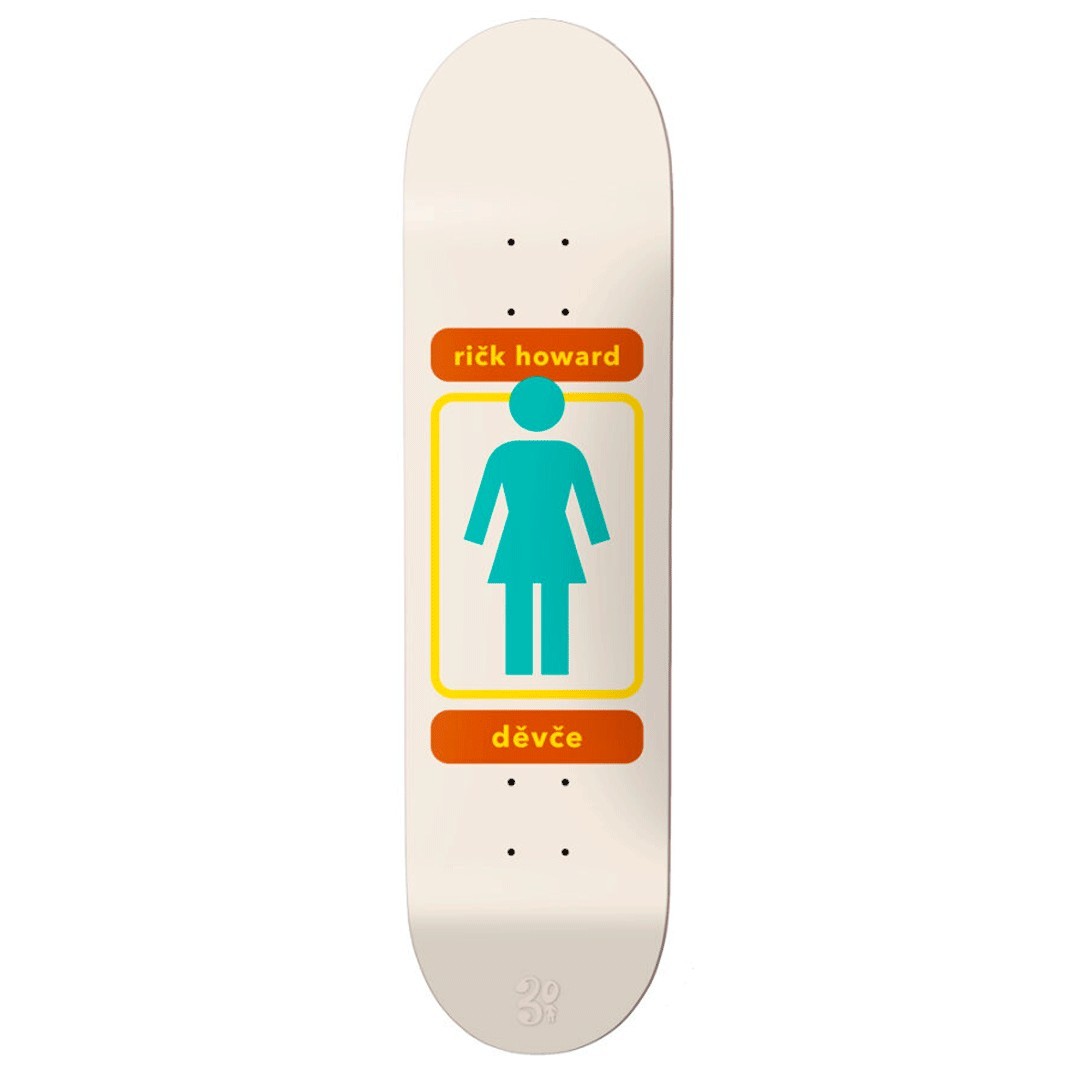 Girl Rick Howard 93 Til Skateboard Deck 8.5"