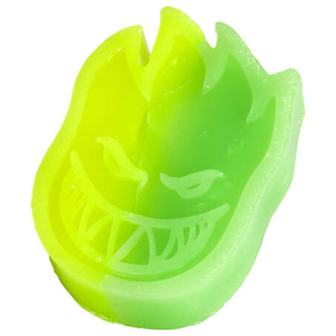 Spitfire Swirl Skate Wax Green Yellow