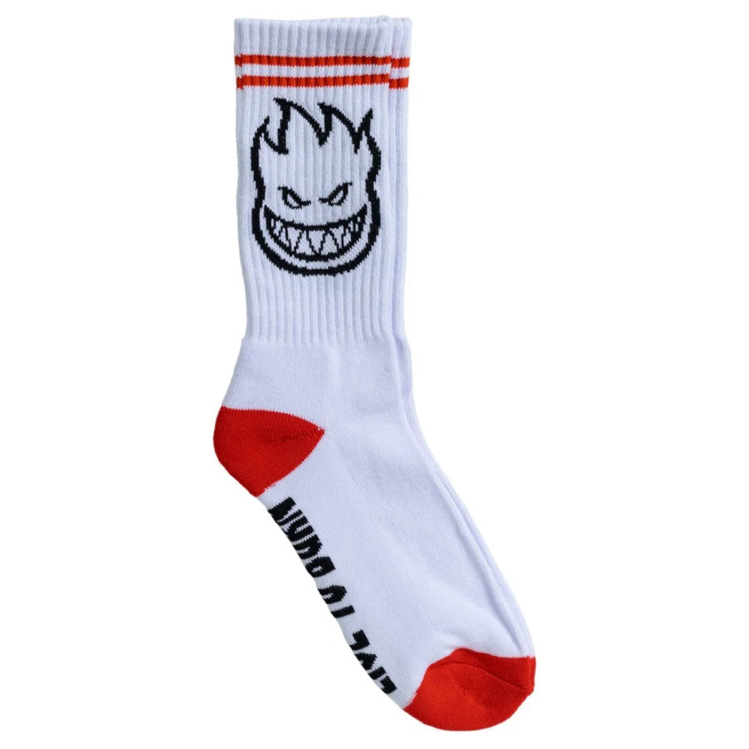 Spitfire Bighead Socks - White/Red