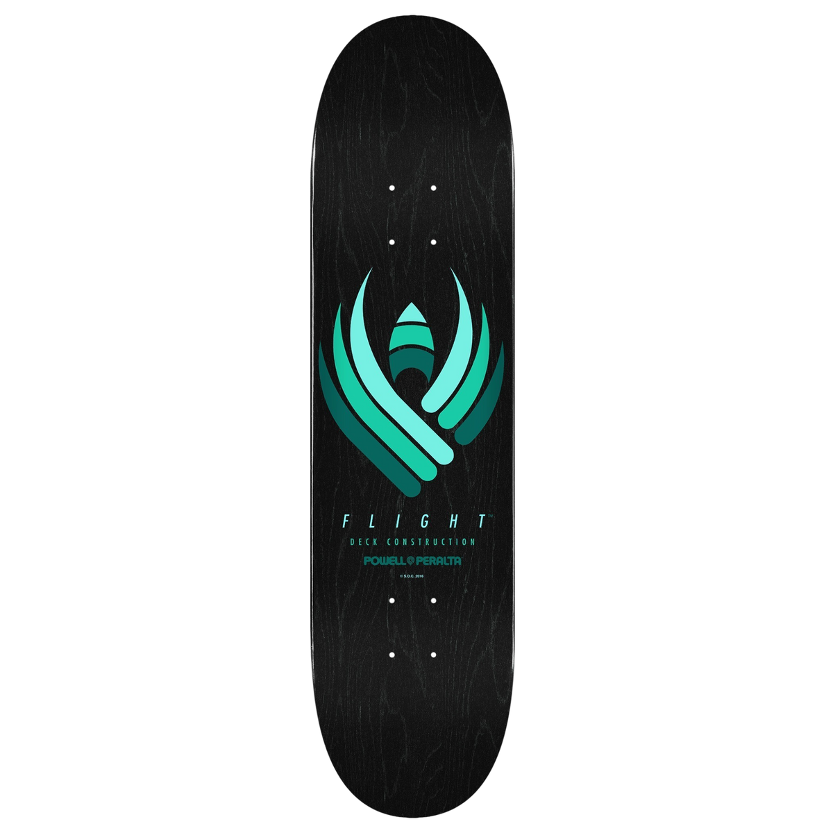 Powell Peralta Flight Retro Black Skateboard Deck 8.5"
