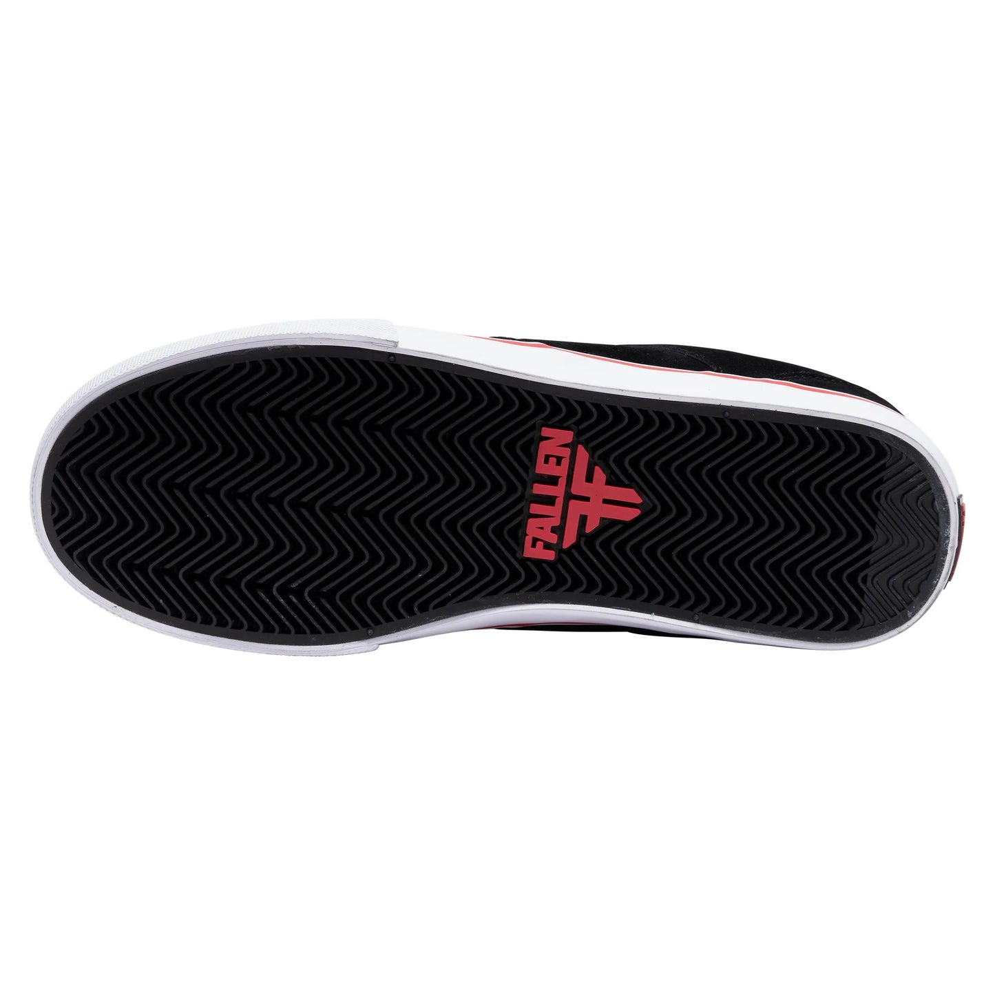 Fallen The Daytona Dalton Dern Sneakers - Black/Red/White