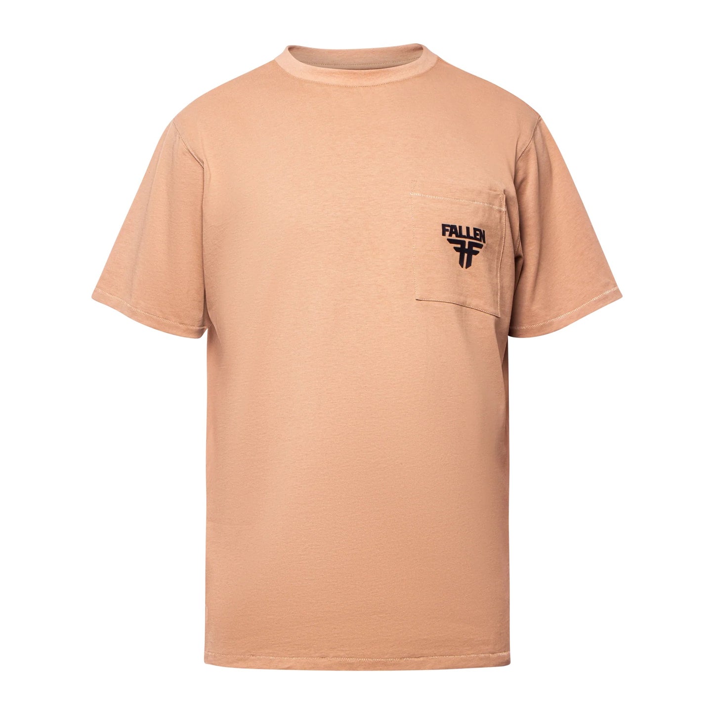 T-Shirt Fallen Trademark Pocket Tan