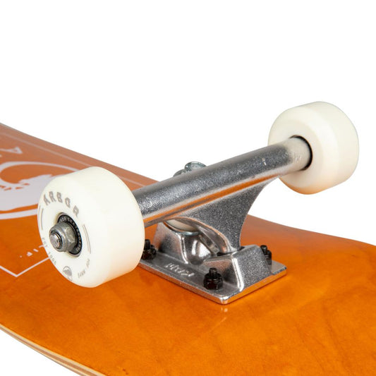 Arbor Street Logo Orange Complete Skateboard 8,25"