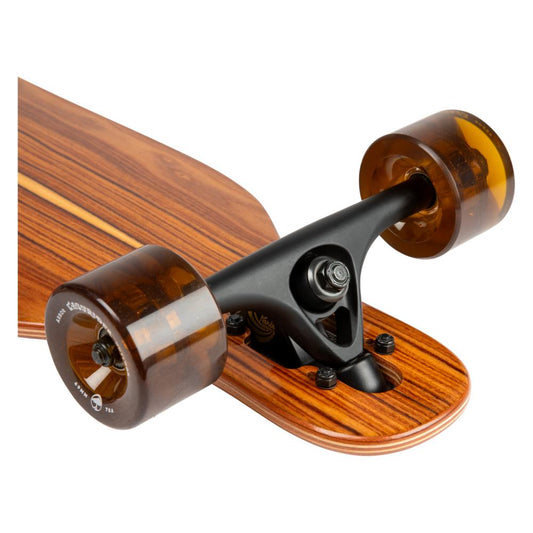 Arbor Flagship Axis Brown/Red Performance Complete Longboard 37"