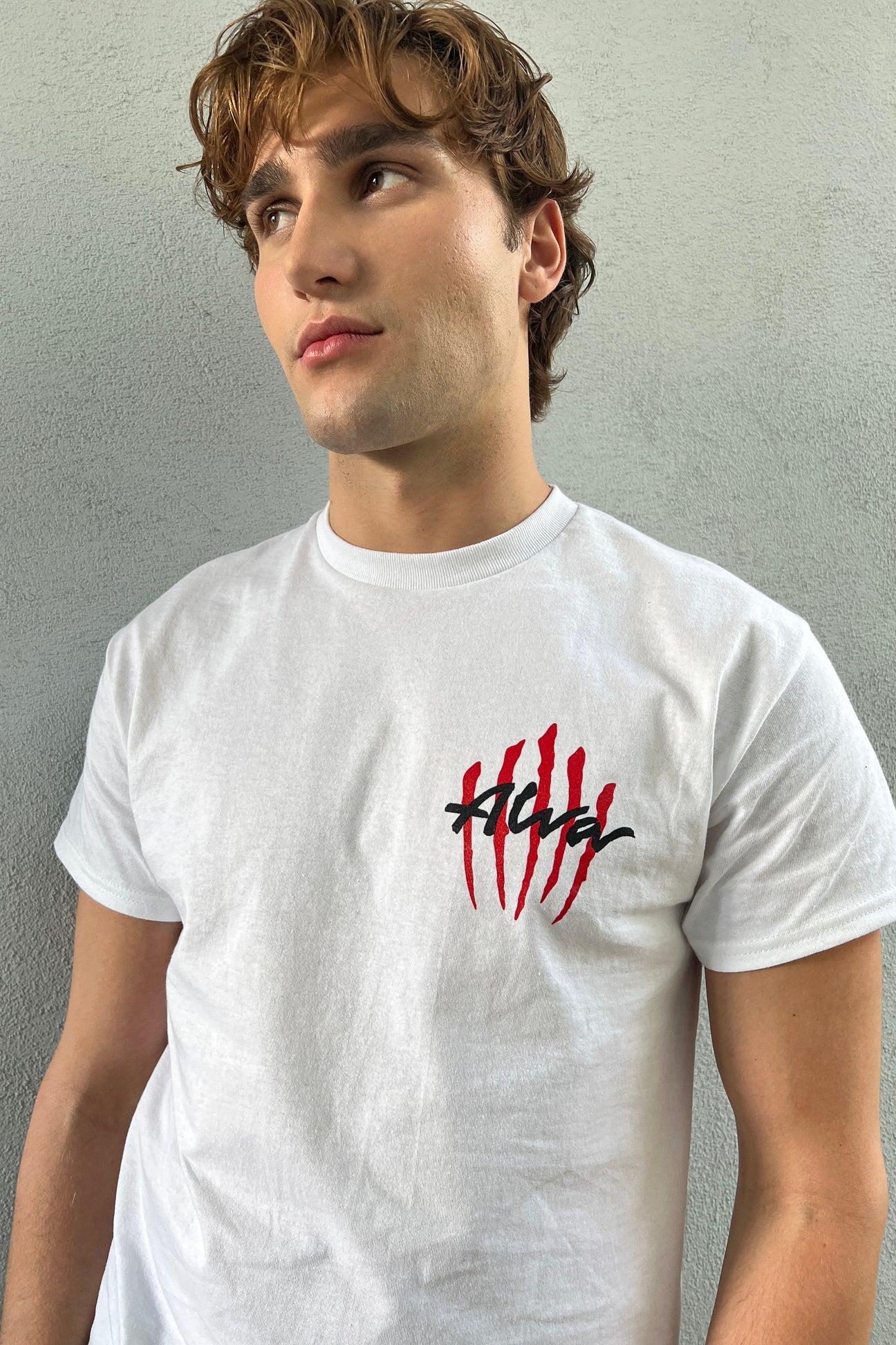 Alva Scratch Logo White T-Shirt