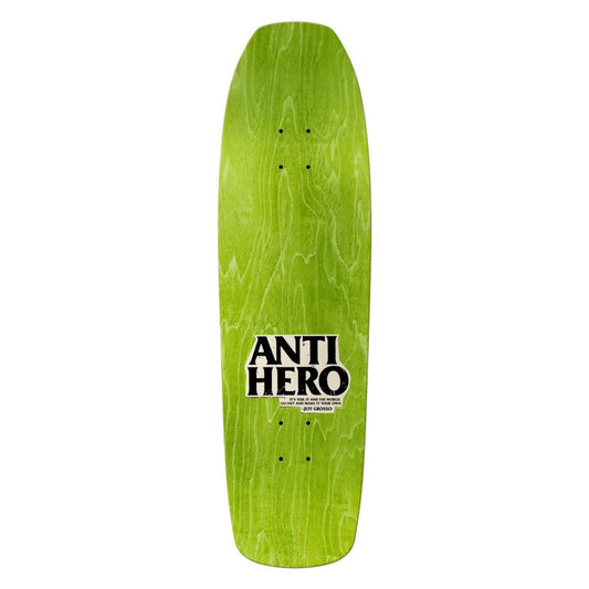 Anti Hero SSD Thick Hand Plant Black Skateboard Deck 9.25"