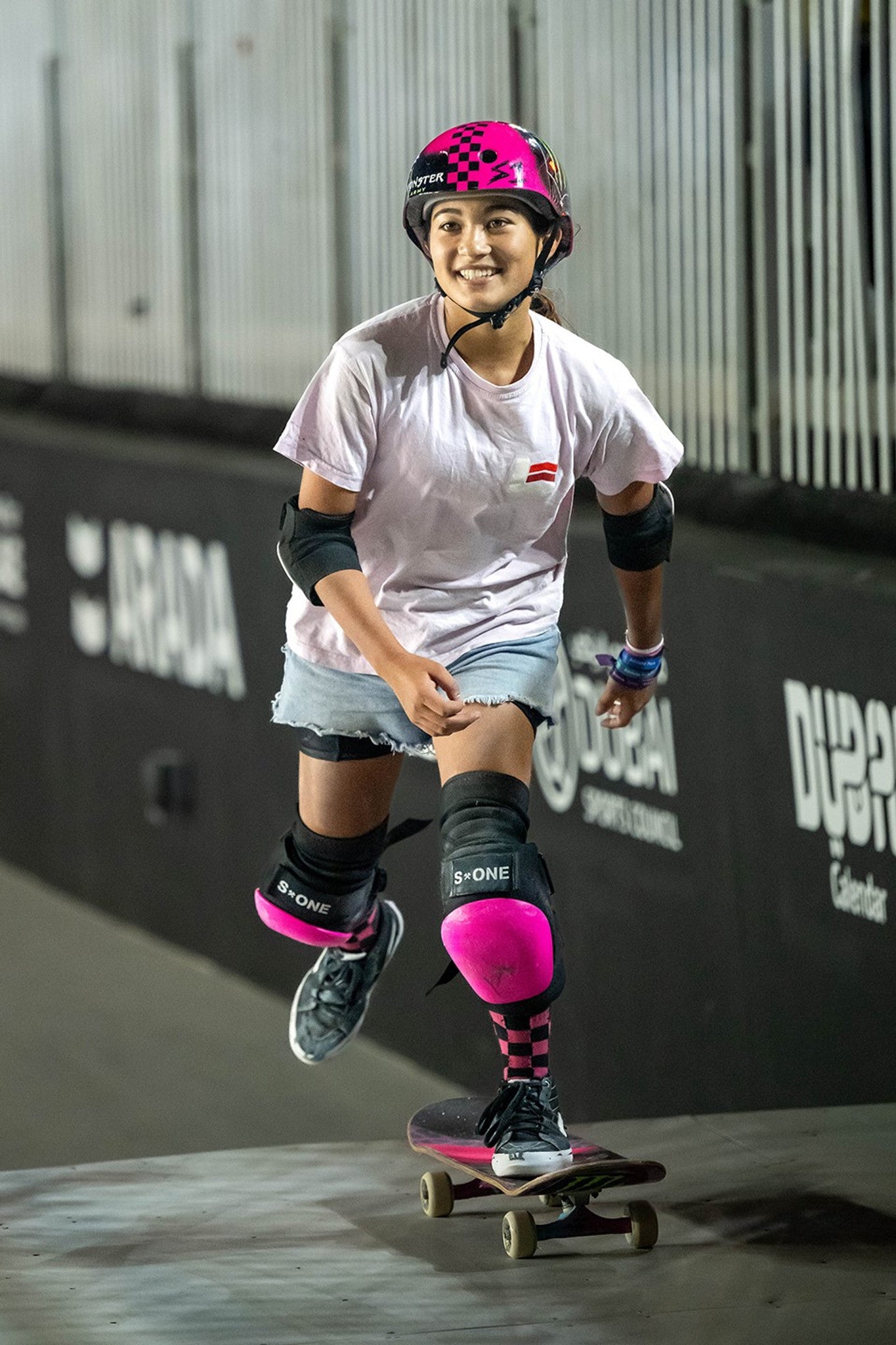 S-One V2 Lifer CPSC Pink Checker Certified Helmet