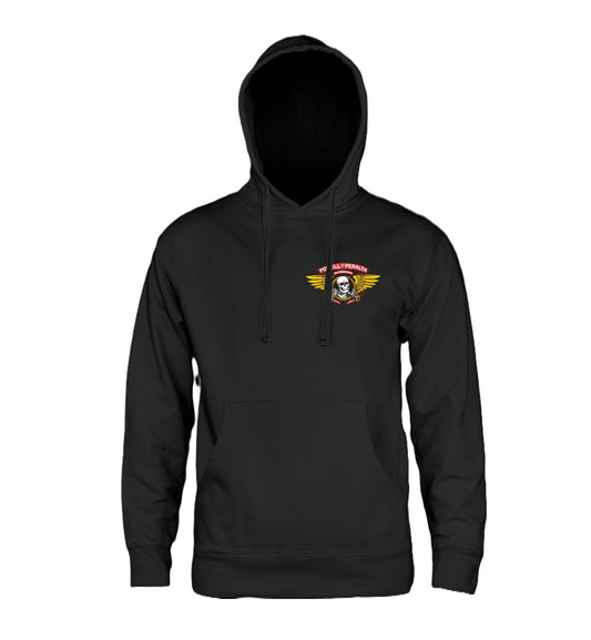 Sweatshirt Hoodie Powell Peralta Winged Ripper Black