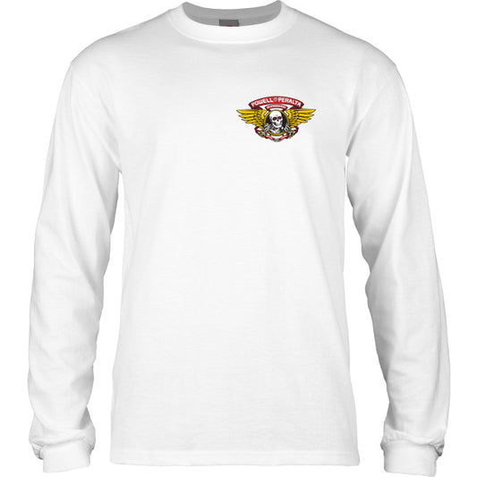 Powell Peralta Winged Ripper Longsleeve White