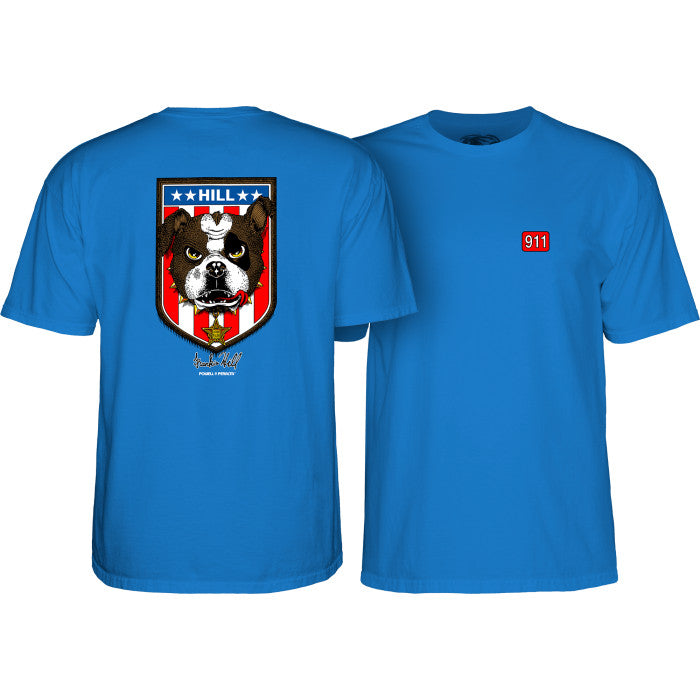T-Shirt Powell Peralta Frankie Hill Bulldog - Royal Blue
