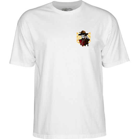 T-Shirt Powell Peralta Kevin Harris Mountie - White