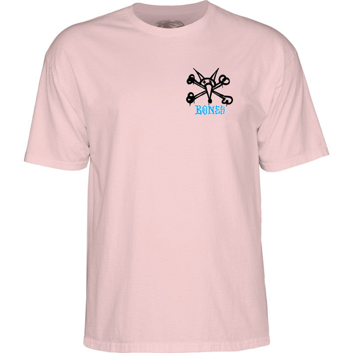 T-Shirt Powell Peralta Rat Bones - Light Pink