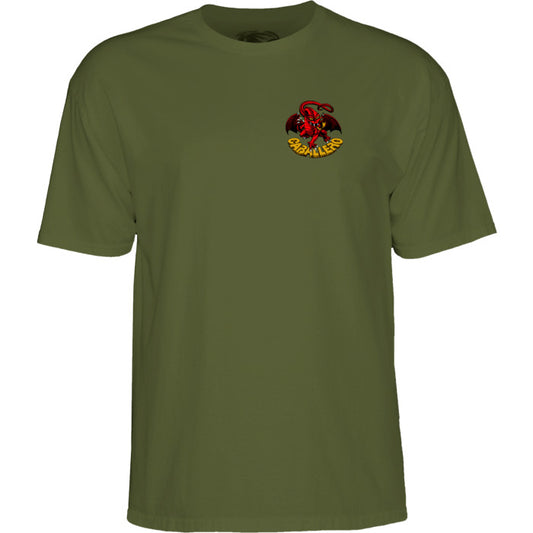 T-Shirt Powell Peralta Caballero Dragon II Military Green