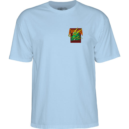 T-Shirt Powell Peralta Caballero Street Dragon - Powder Blue