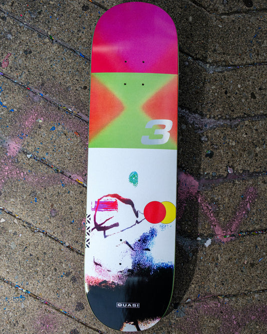 Quasi Race Track Skateboard Deck 8.125”