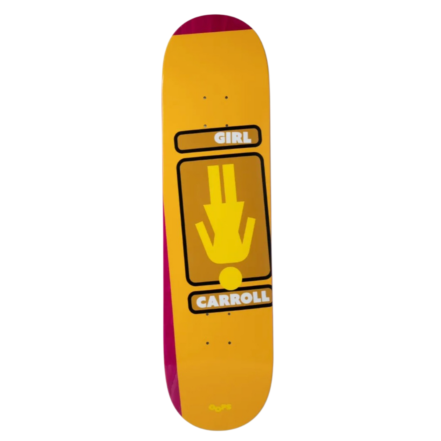 Girl Mike Carroll Oops OG Skateboard Deck 8.375"