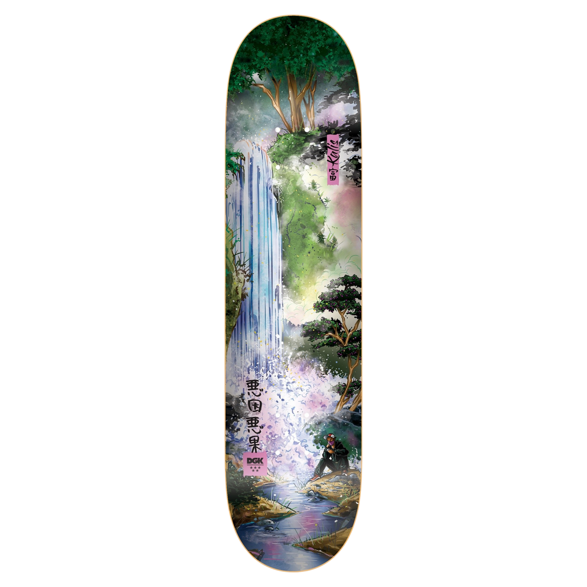 DGK Kalis Prosperity Skateboard Deck 7.8"