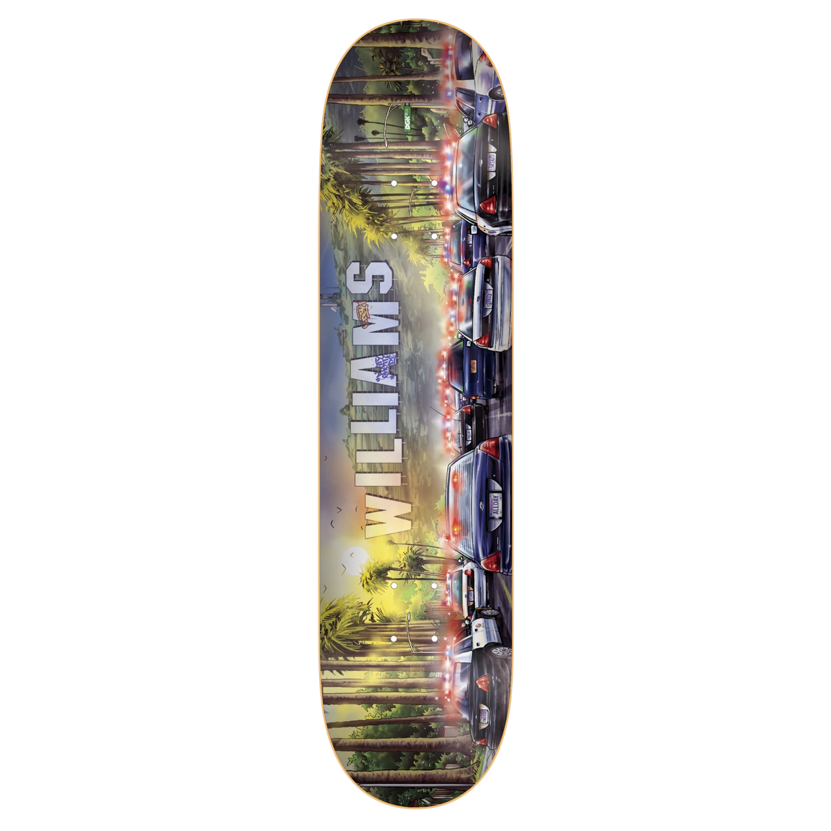 DGK Williams Pursuit Skateboard Deck 7.9″