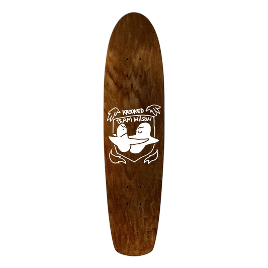 Krooked Johnny Wilson Guest Pro Zinger Nano Skateboard Deck 7.37"
