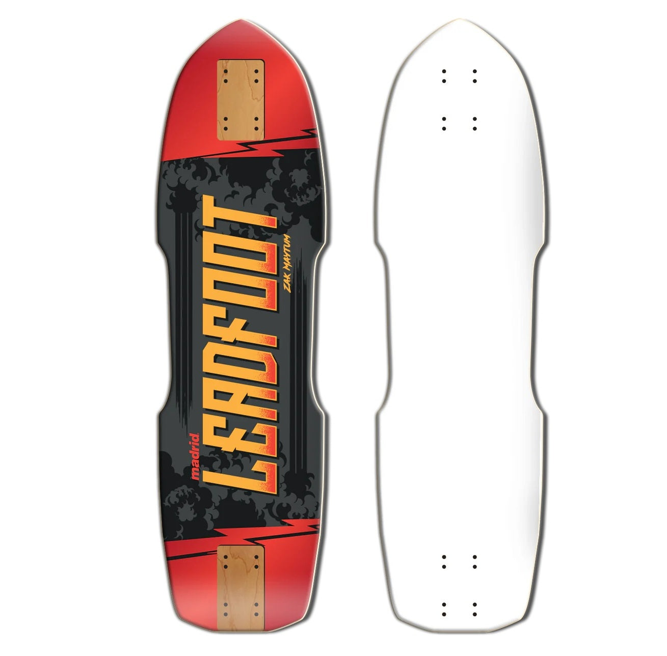 Madrid Leadfoot Pro Model Longboard Deck 32 "